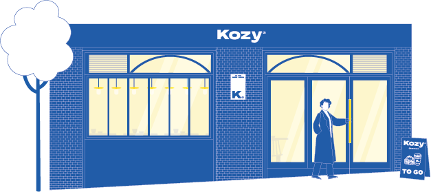 KOZY - Façade Montmartre