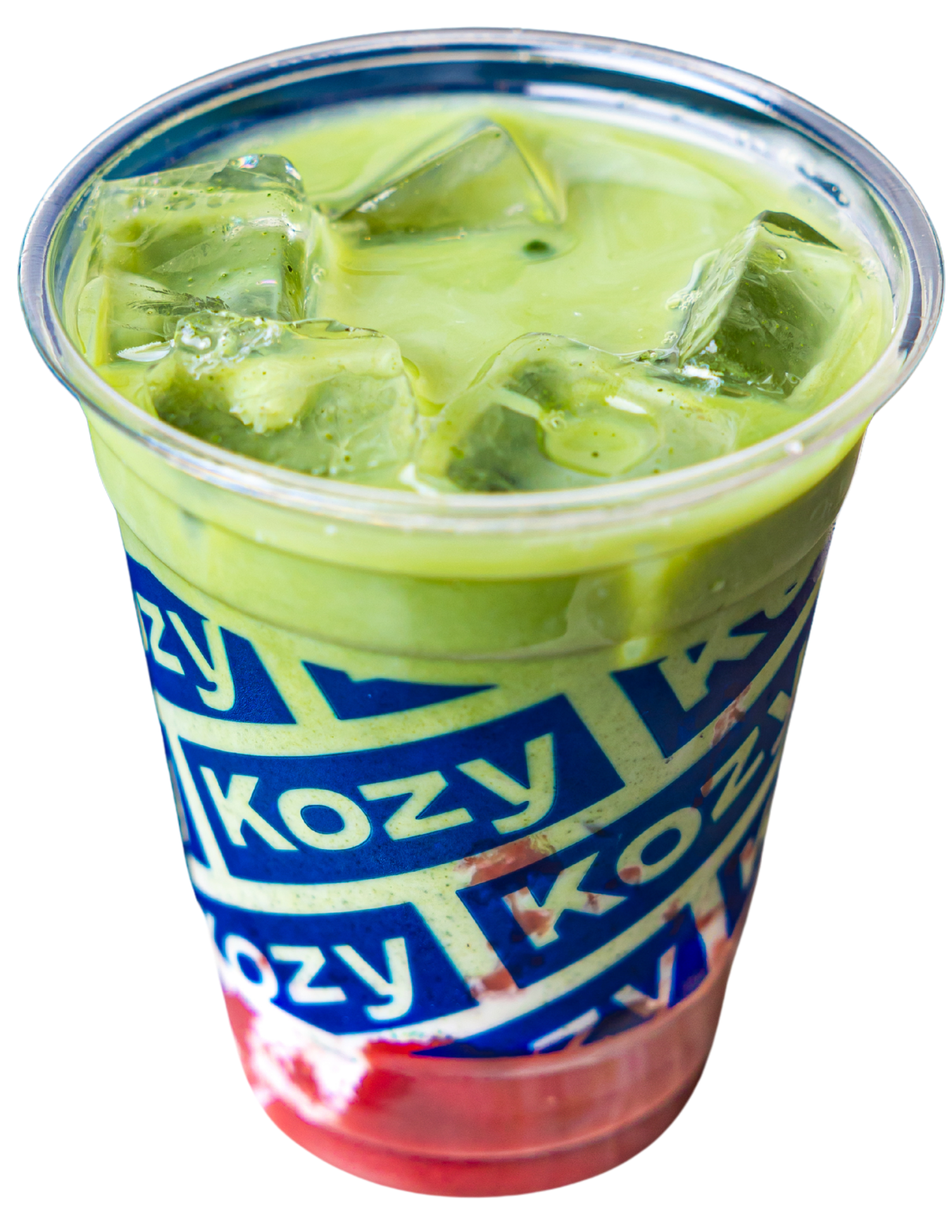 KOZY - Icône menu - Iced Matcha Framboise