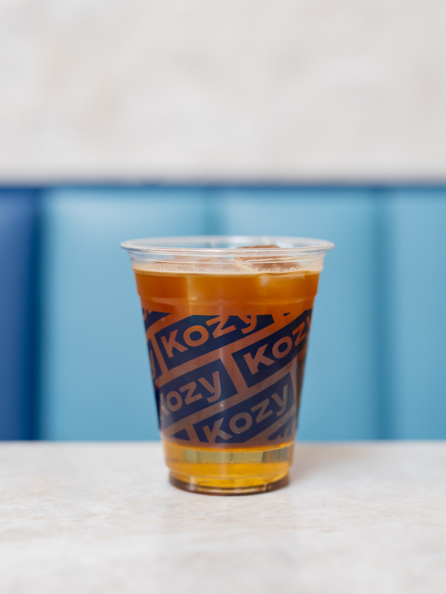 KOZY - Iced coffee - Iced Americano Peach