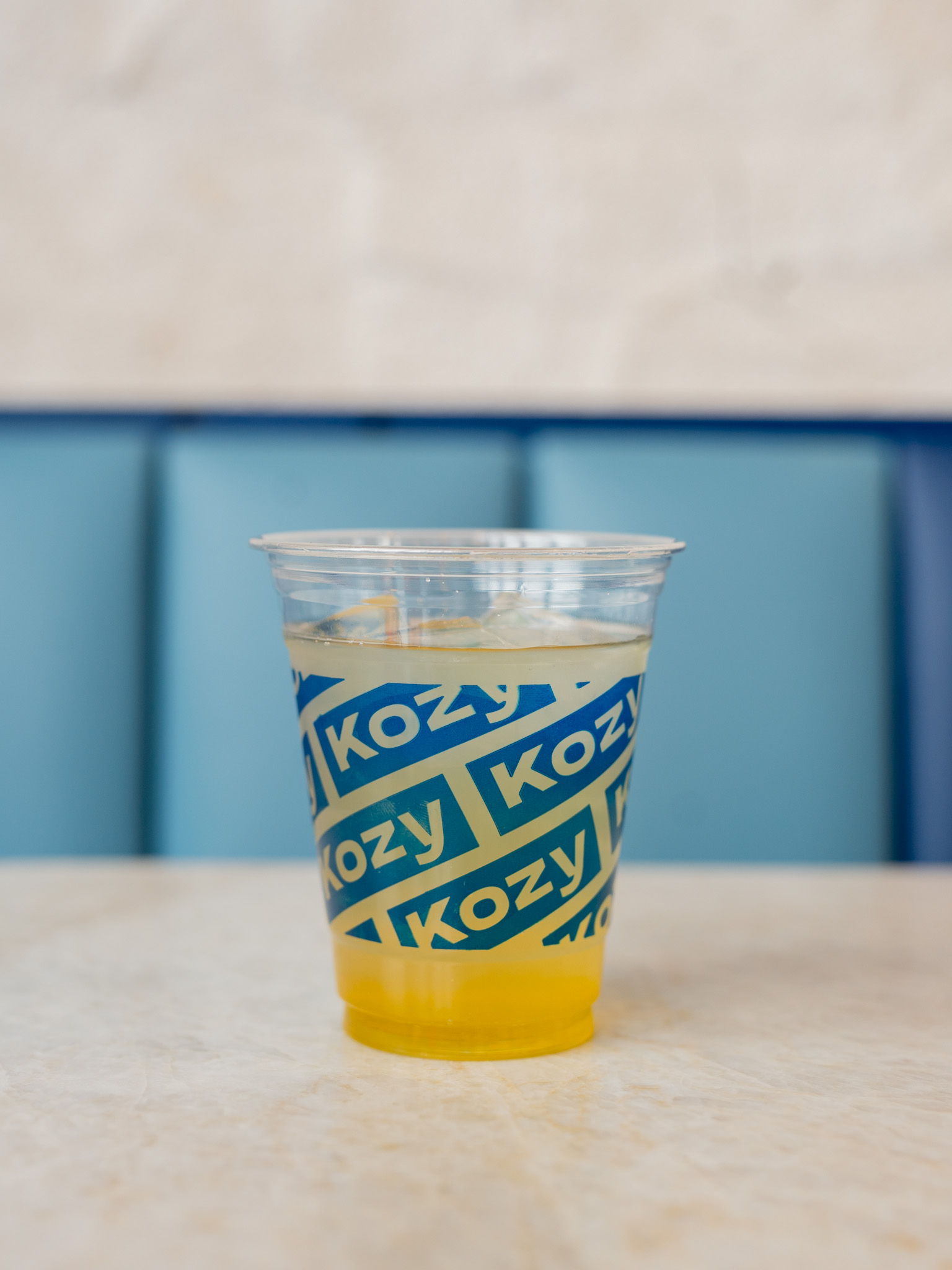 KOZY - Shaken iced teas - Passion Green Tea
